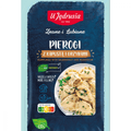 Pierogi mit Sauerkraut und Pilzen